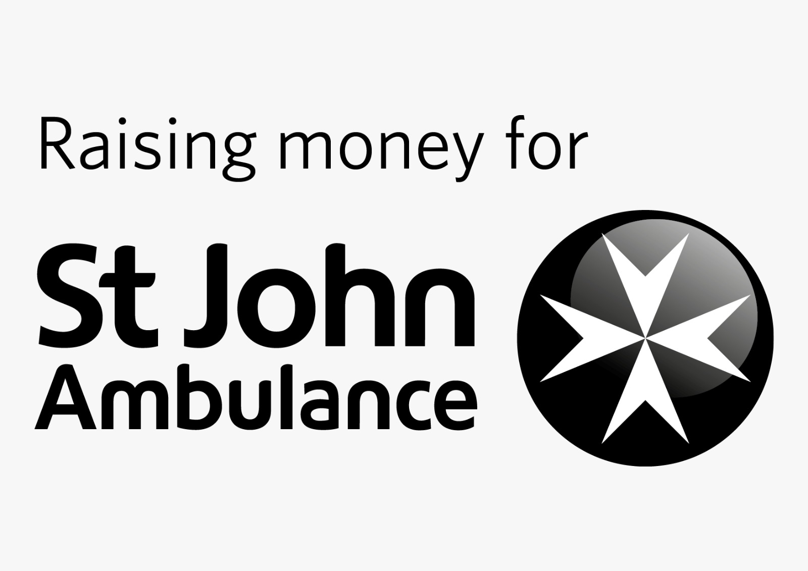 Raising money for St John Ambulance